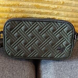 Lug Olive Quilted Belt Bag